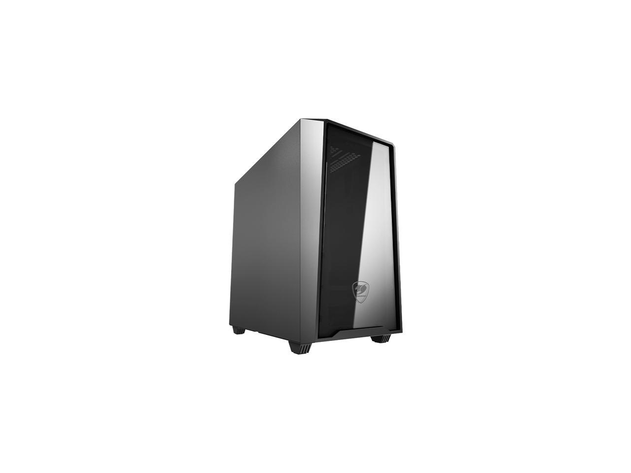 COUGAR MG120 Black Micro ATX Mini Tower Elegant and Compact Case