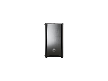 COUGAR MG130-G Black Micro ATX Mini Tower Elegant and Compact Case with Tempered Glass Side Window