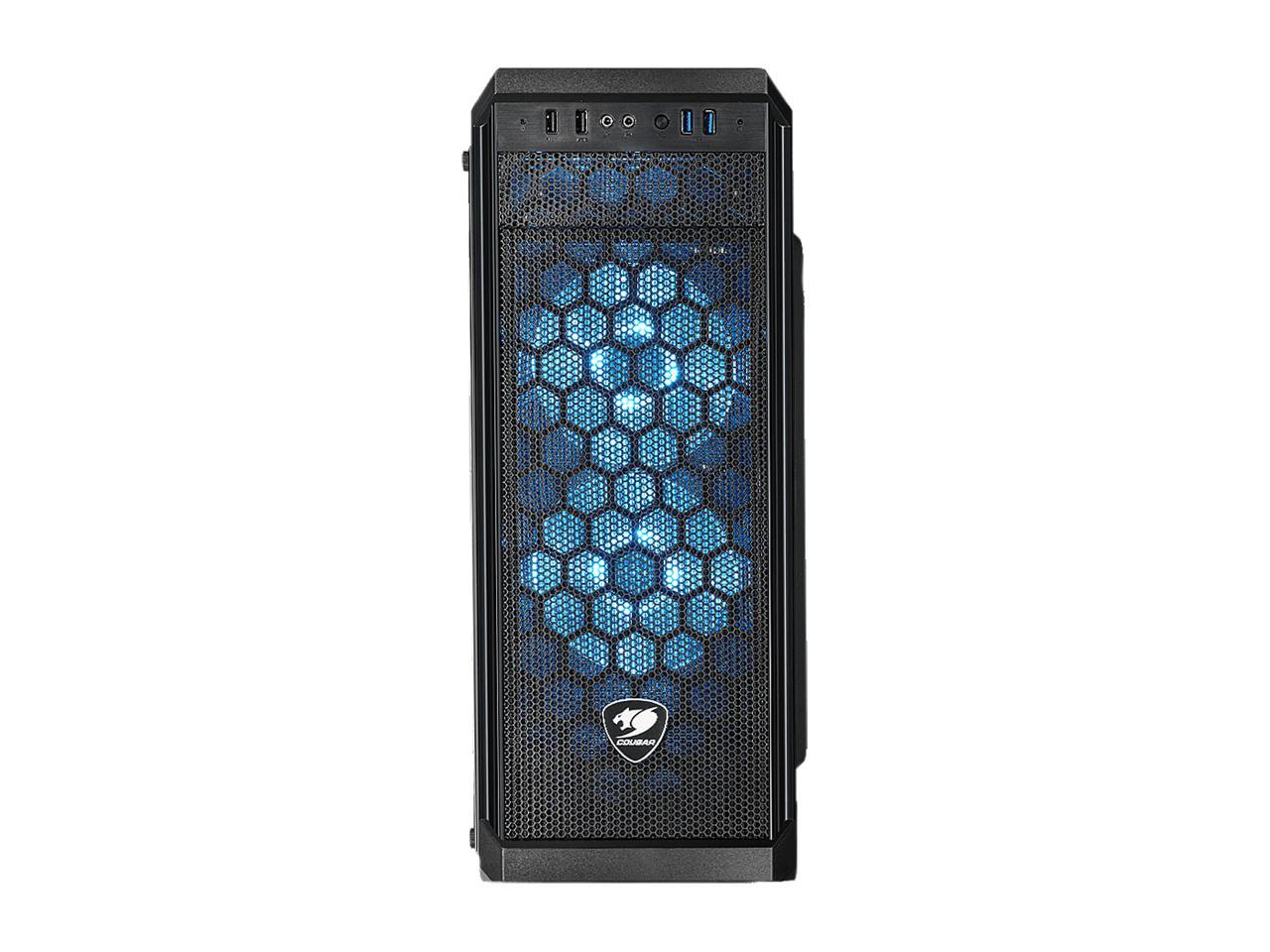 COUGAR MX330-G Air Black Steel / Tempered Glass ATX Mid Tower Computer Case