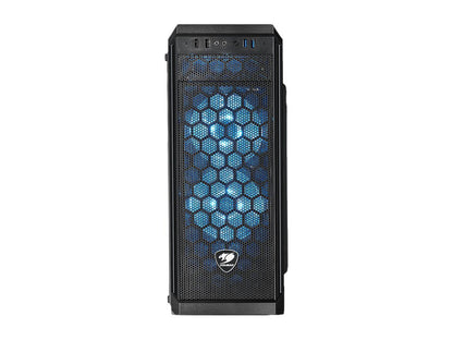 COUGAR MX330-G Air Black Steel / Tempered Glass ATX Mid Tower Computer Case