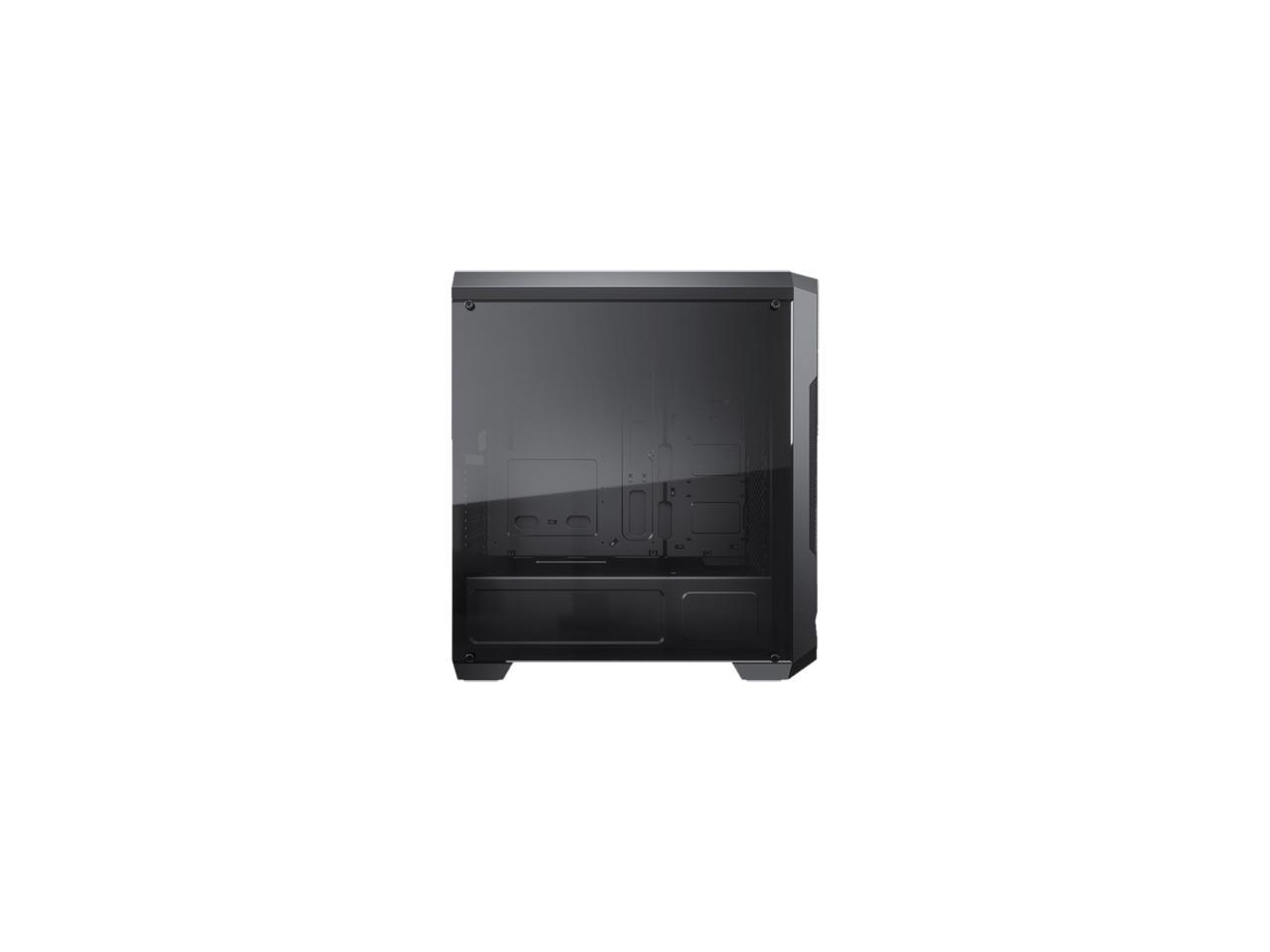 COUGAR MX331 Mesh Black Elegant Mid-Tower Computer Case with Powerful Airflow and Transparent Left Panel