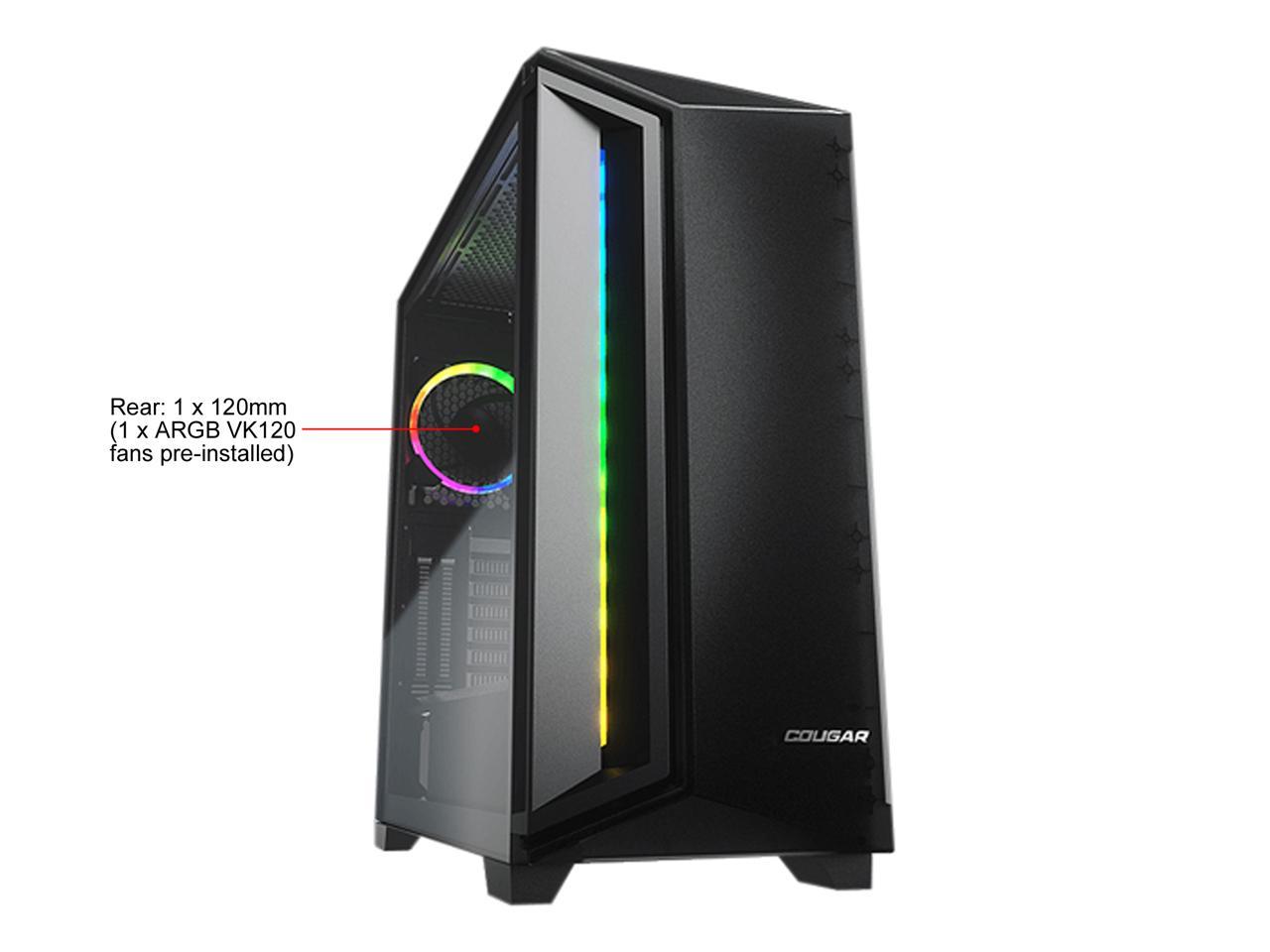 COUGAR Dark Blader X7 Black Distinctive RGB Mid-Tower Case with Superior Airflow