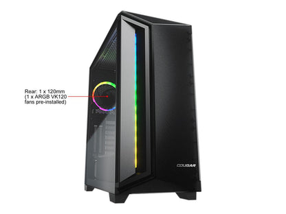 COUGAR Dark Blader X7 Black Distinctive RGB Mid-Tower Case with Superior Airflow