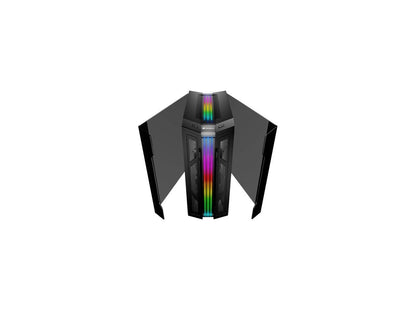 COUGAR Gemini T Pro 106KMT0008-00 Black Steel / Tempered Glass ATX Mid Tower Computer Case with Trelux RGB Lighting