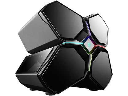 DEEPCOOL Gamer Storm QUADSTELLAR Full-Tower four cabin Case Supporting E-ATX motherboard 120/240/360mm water cooling system Tempered Glass APP and Motherboard Controlled RGB Lighting System