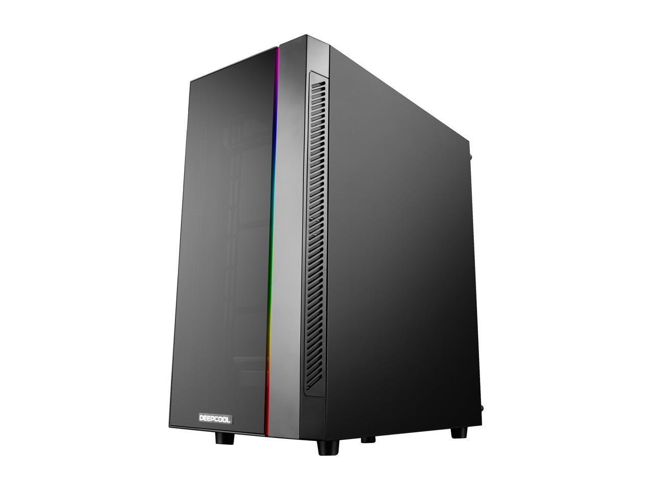 DEEPCOOL MATREXX 55 ADD-RGB 3F ATX Mid-Tower Case 3x120mm ADD-RGB Fans Full-size Tempered Glass Motherboard SYNC Control ADD-RGB Lighting System