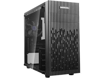 DEEPCOOL MATREXX 30 Micro ATX Case Tempered Glass Panel Larger Area of Air-intake
