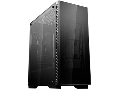 DEEPCOOL MATREXX 50 Mid-Tower Case Tempered Glass Side And Front Panel With PSU Shroud Large Air-intake