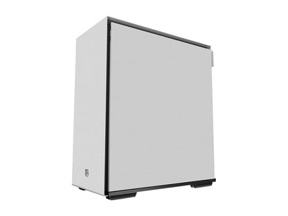 DEEPCOOL Gamer Storm MACUBE 310 White ATX Mid Tower Case Full-size Magnetic Tempered Glass Built-in Fan Hub and Graphics Card holder
