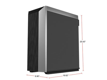 DeepCool CL500 Mid-Tower ATX Case High Airflow Mesh Front Panel I/O USB Type-C port Tempered Glass Magnetic Side Panel Built-In Fan Hub and Graphics Card holder