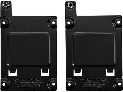 Fractal Design SSD Bracket Kit (2 pack) - Type-A for Define R6 and Compatible Cases - Black