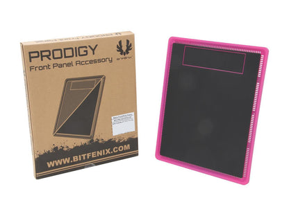 BitFenix BFC-PRO-300-KPFNA-RP Prodigy Custom Front Panels Black SofTouch Front, Pink Frame