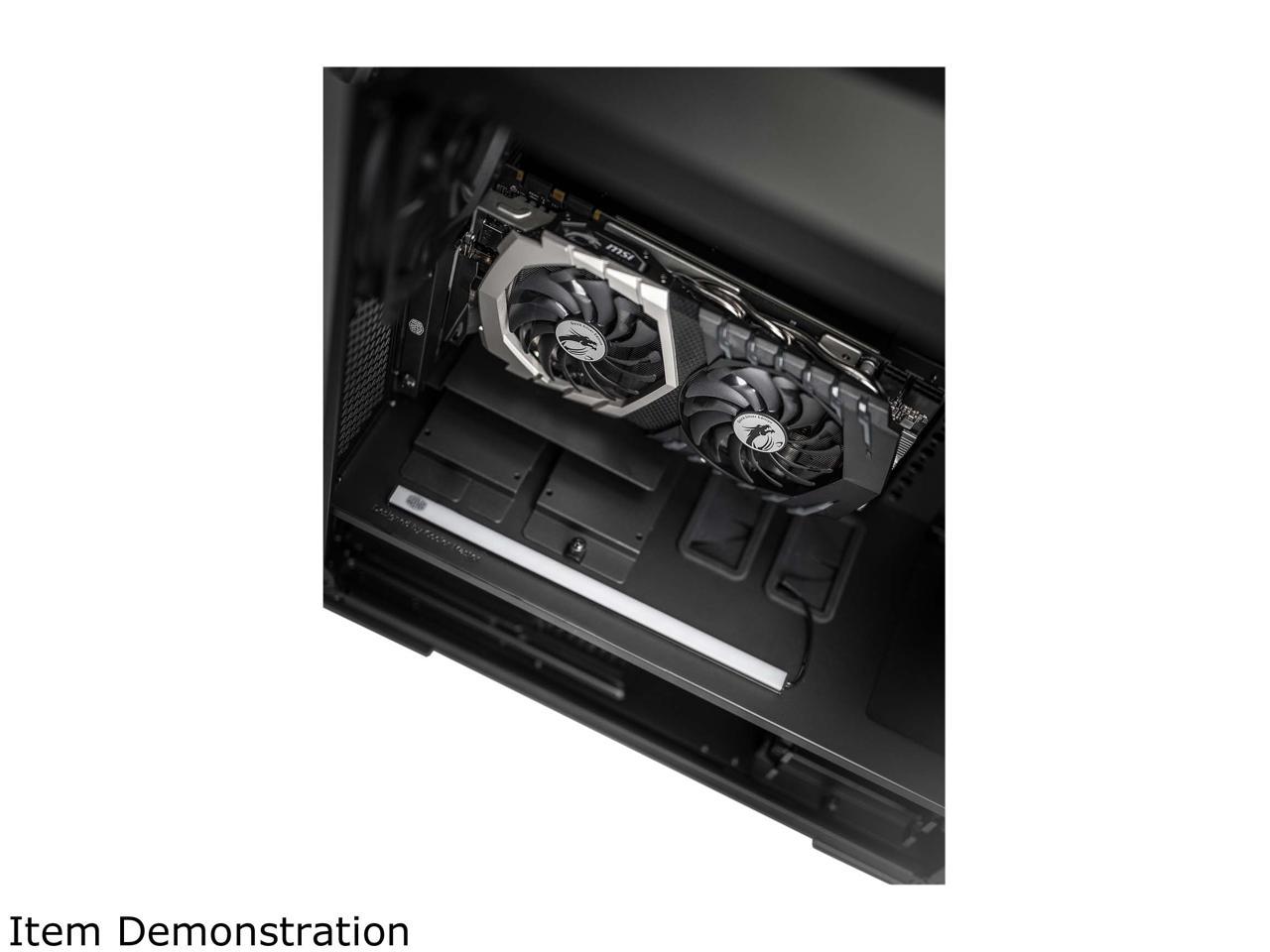 Cooler Master Accessory: Vertical Display VGA Holder Kit w/Riser Cable for MasterBox, MasterCase, H500 Series