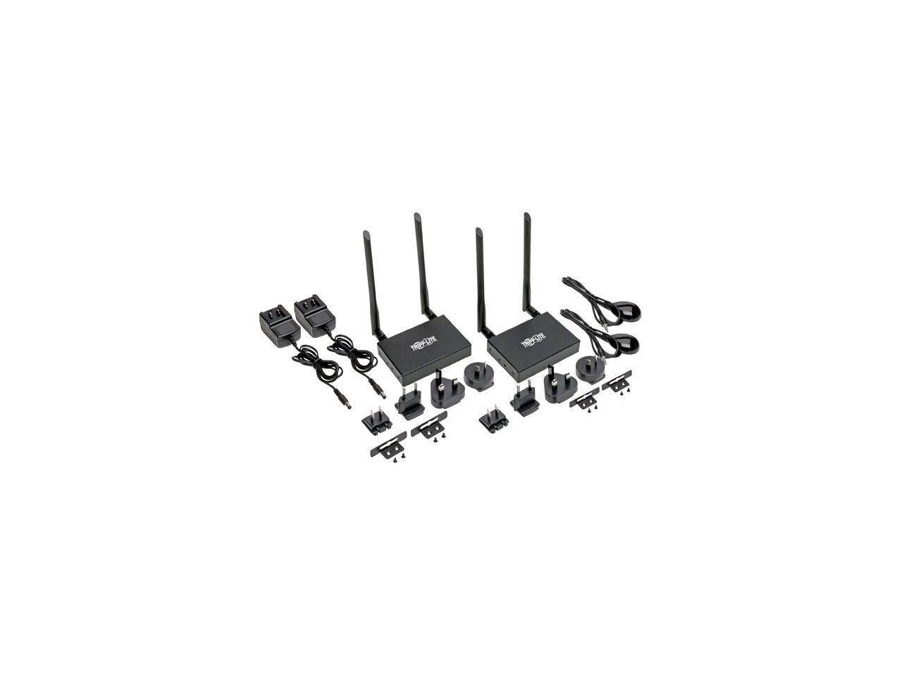 Tripp Lite Wireless HDMI Extender Kit, HDMI Wireless w/ IR Control, Dual Antennas, 1080p, 60Hz, 50 m. (165 ft.) (B126-1A1-WHD3)