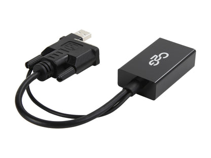 C2G 41379 DVI to DisplayPort Adapter Converter, Black