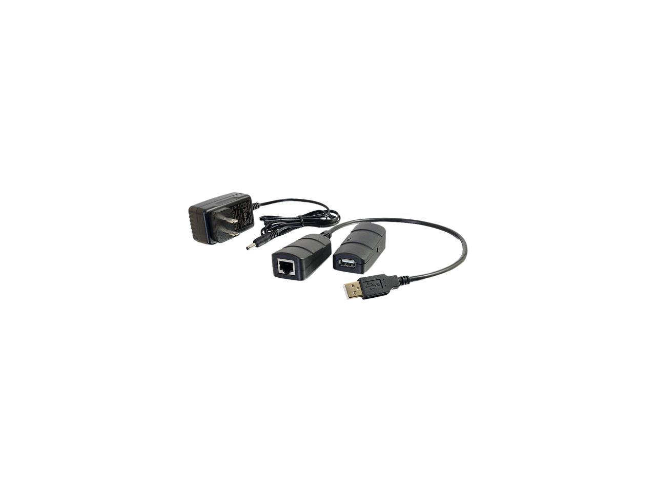 C2G 54284 1-Port USB 2.0 Over Cat5/Cat6 Extender - Up To 150 Feet