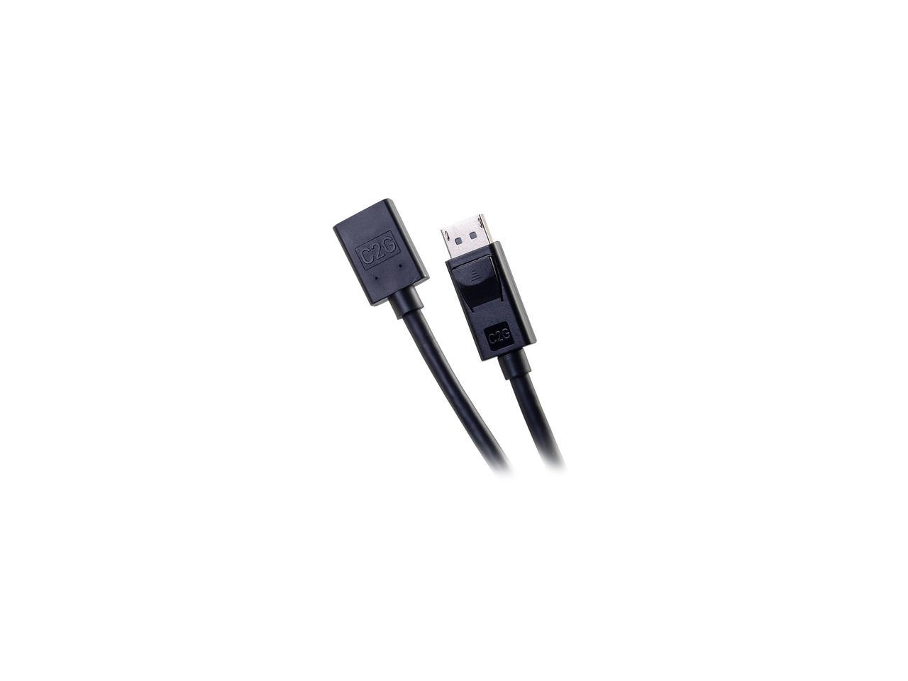 C2G 54450 3ft DisplayPort Male to Female Extension Cable