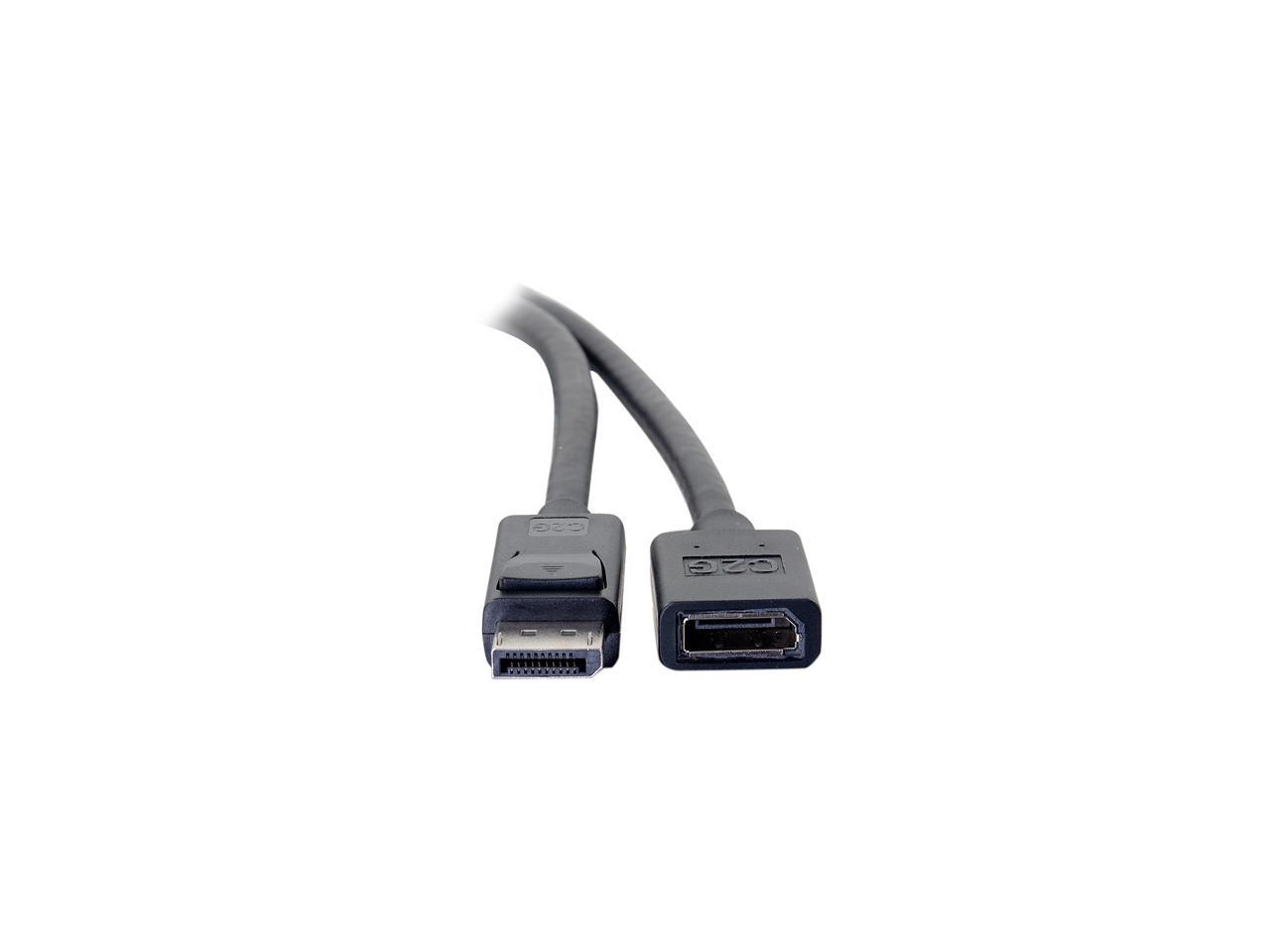 C2G 54450 3ft DisplayPort Male to Female Extension Cable