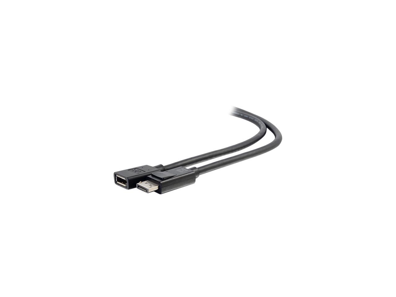 C2G 54450 3ft DisplayPort Male to Female Extension Cable