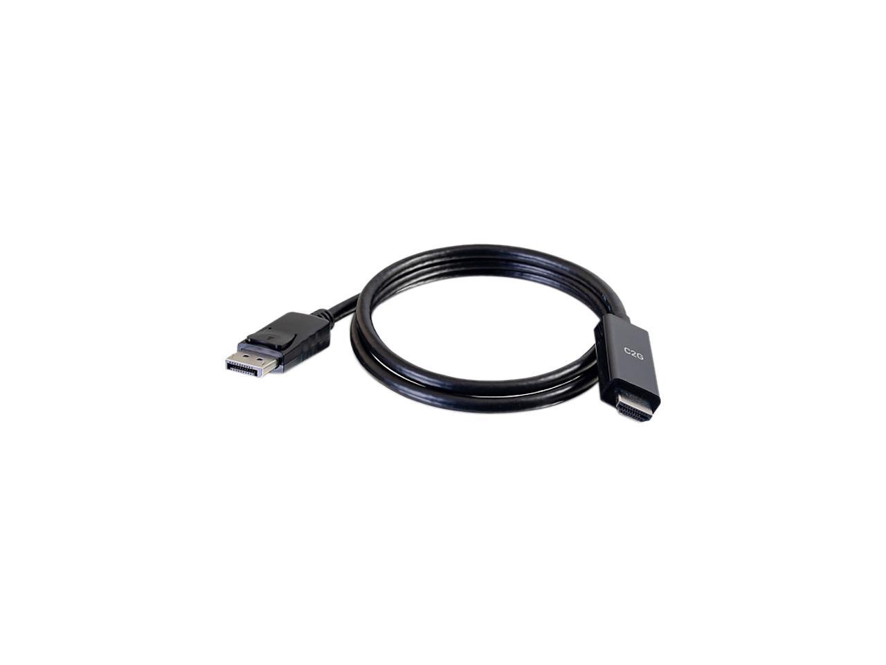 C2G 3ft DisplayPort to HDMI Adpater Cable - 4K Cable Black