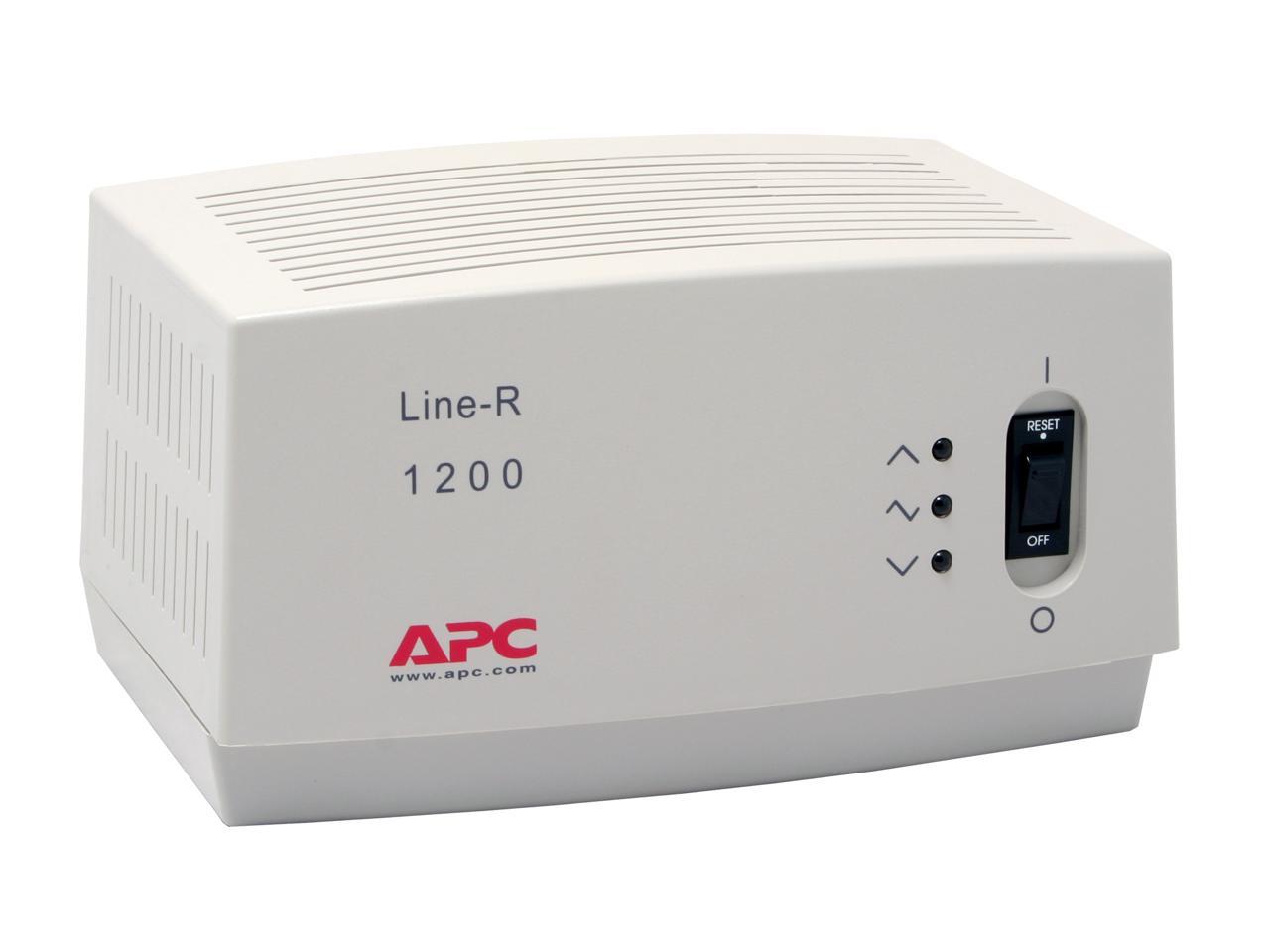 APC LE1200 6.5 Feet 680 Joules 1200VA Automatic Voltage Regulator