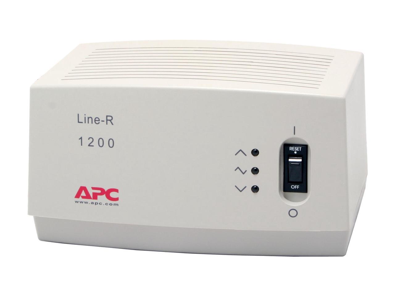 APC LE1200 6.5 Feet 680 Joules 1200VA Automatic Voltage Regulator