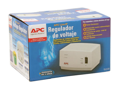 APC LE1200 6.5 Feet 680 Joules 1200VA Automatic Voltage Regulator