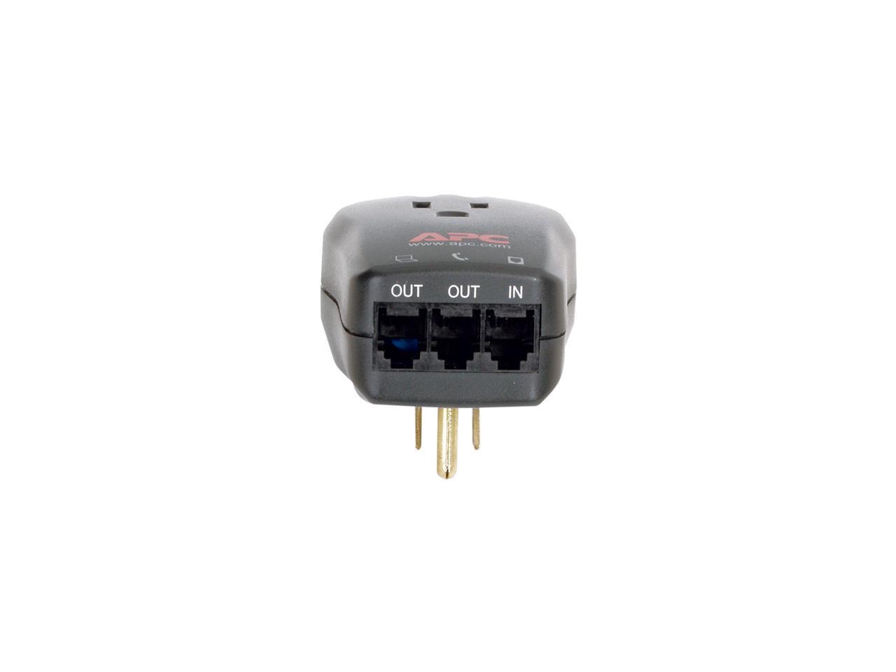 APC P1T 1 Outlets 540 Joules Travel Surge Protector