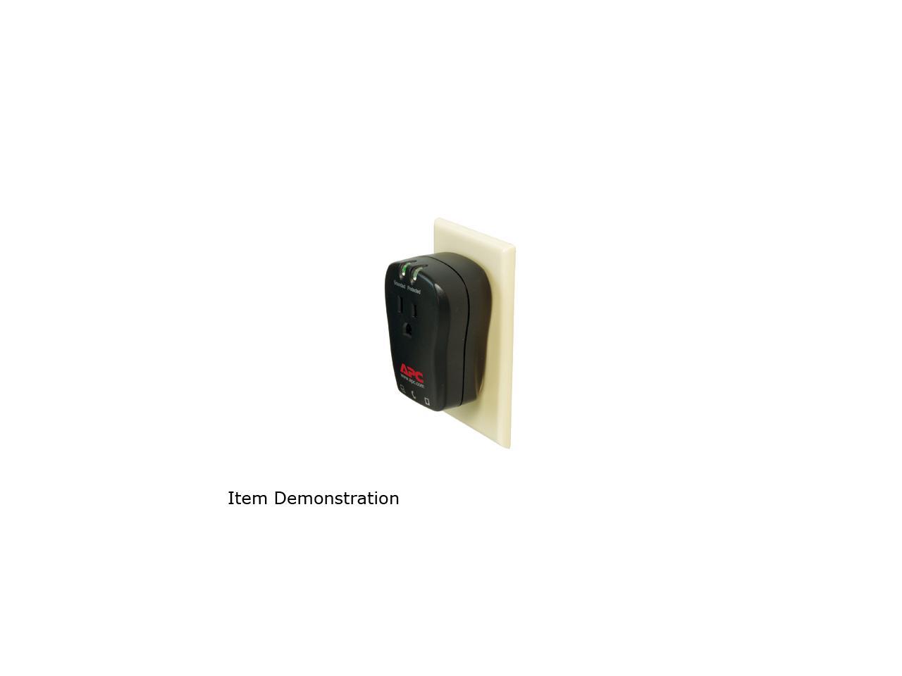 APC P1T 1 Outlets 540 Joules Travel Surge Protector