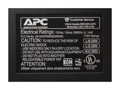 APC P11VT3 8 Feet 11 Outlets 3020 Joules Performance SurgeArrest 11 Outlets with Tel2 / Splitter and Coax Jacks