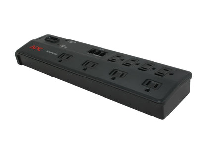 APC P8T3 6 Feet 8 Outlets 1750 Joules Home/Office SurgeArrest 8 Outlets with tel2/splitter Jacks