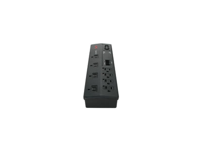 APC P8T3 6 Feet 8 Outlets 1750 Joules Home/Office SurgeArrest 8 Outlets with tel2/splitter Jacks