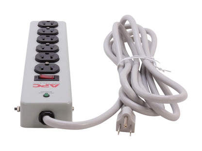 APC P6M10 10 6 Outlets 540 J SurgeArrest Essential Surge Suppressor
