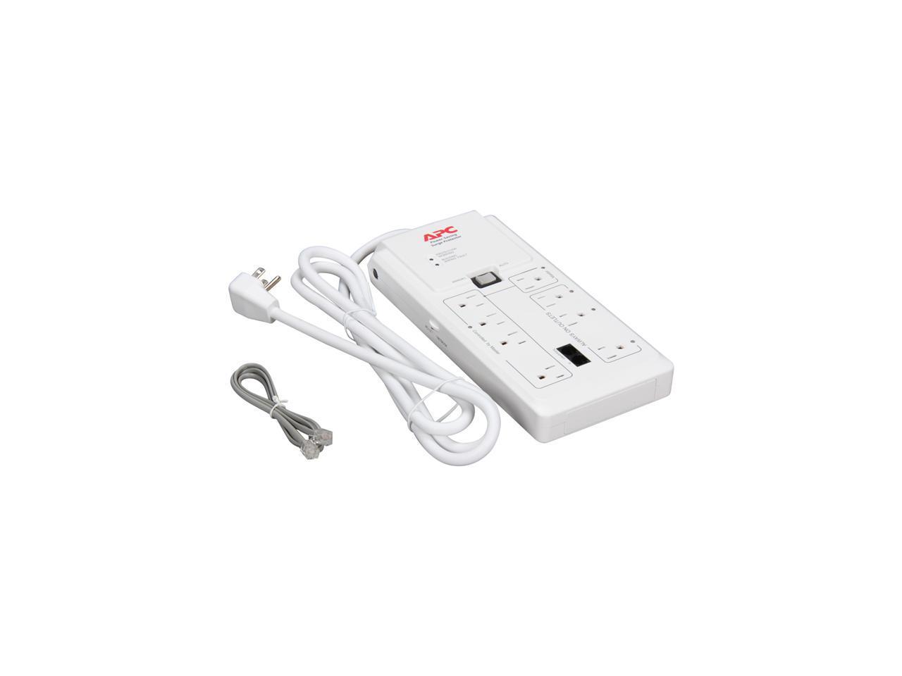 APC P8GT 6' 8 Outlets 2160 joule Surge Suppressor