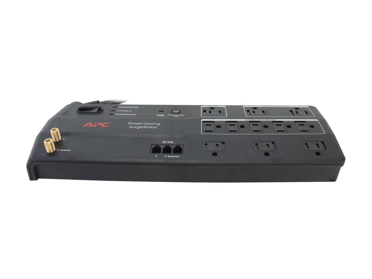 APC P11GTV 6 Feet 11 Outlets 3400 Joules Surge Suppressors