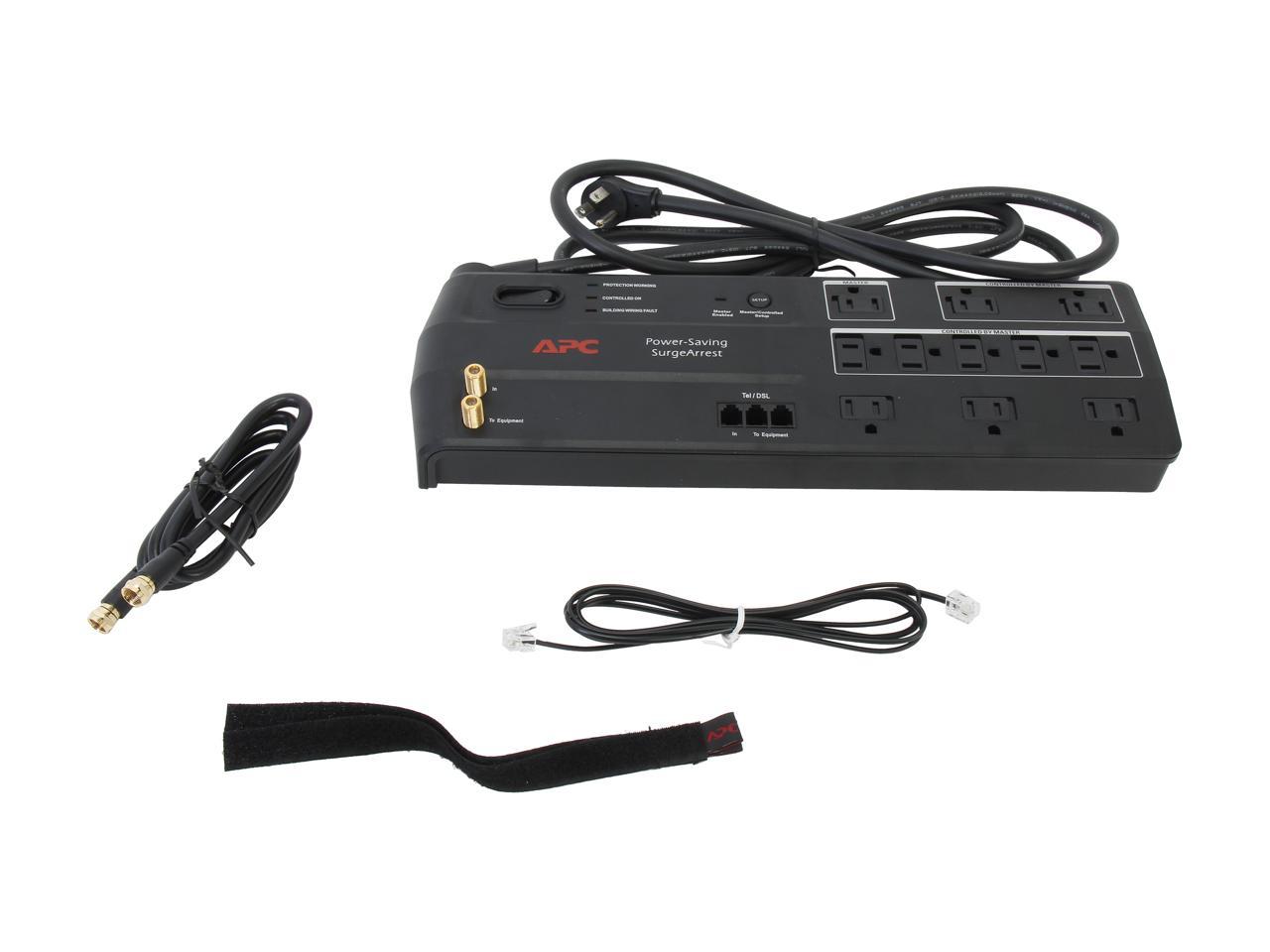 APC P11GTV 6 Feet 11 Outlets 3400 Joules Surge Suppressors