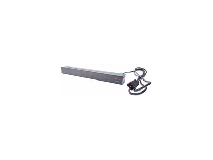 APC Rack Mount PDU, Basic 200V-230V/16A, (12) Outlets, 1U Horizontal Rackmount (AP9565)
