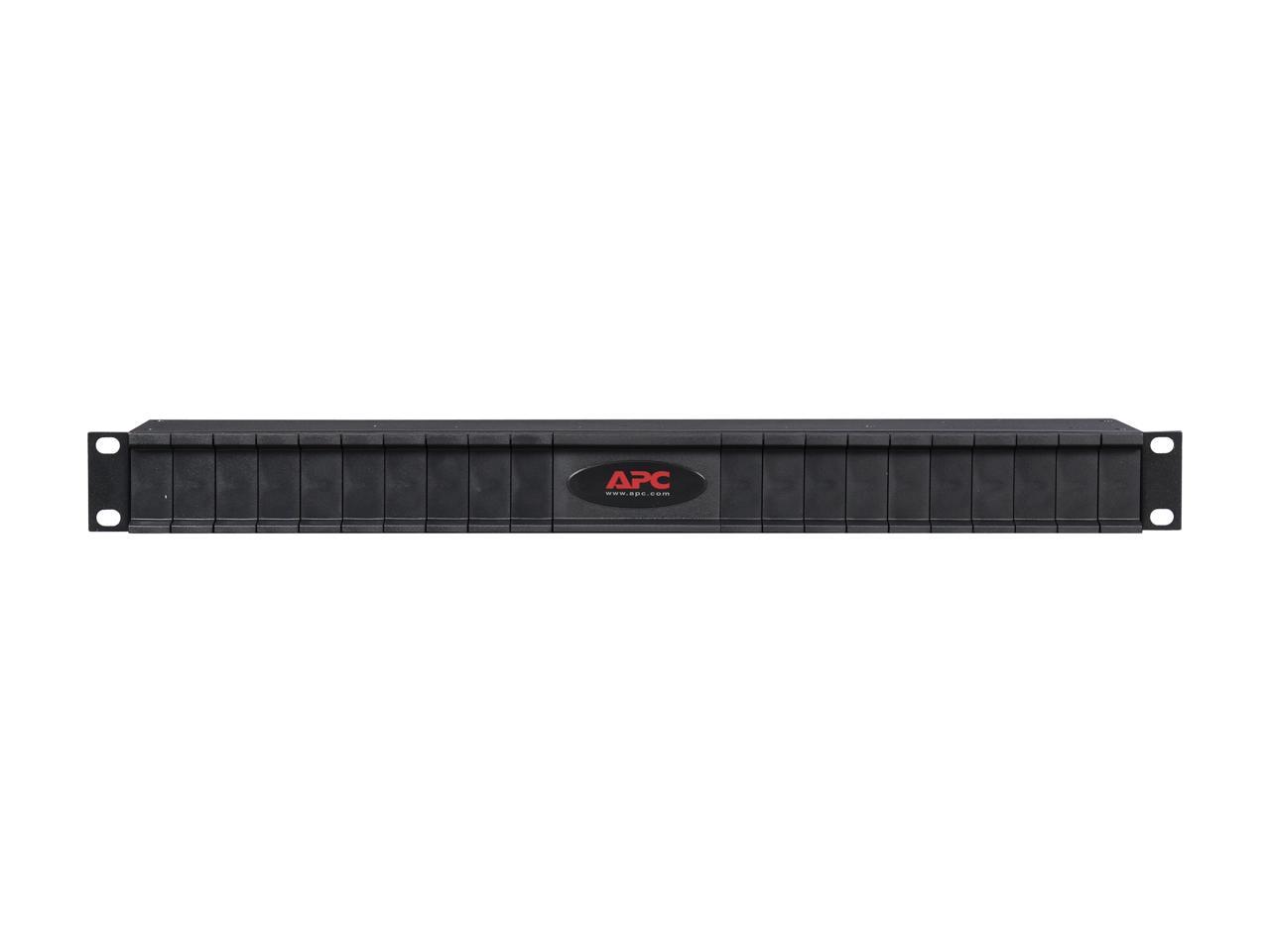 APC PRM24 24 position chassis for replaceable data line surge protection modules, 19" Rackmount, 1U