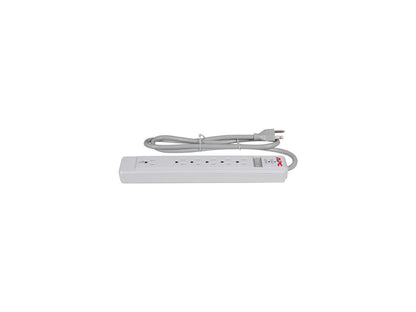 APC P6N 4 Feet 6 Outlets 1080 Joules Surge Suppressor with Ethernet and Phone Line Protection