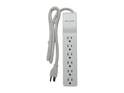 BELKIN BE106000-04 4 Feet 6 Outlets 720 Joules Home/Office Surge Protector
