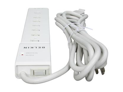 BELKIN 7 Outlets Home/Office Surge Protector Extended Cord,12.0 Feet, 2160 Joules - BE107200-12