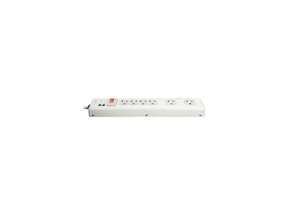 BELKIN F9H620-06-MTL 6' 6 Outlets 1240 joule Metal Surge Suppressor