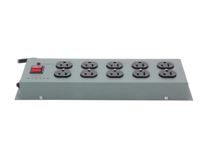 BELKIN F9D1000-15 15 ft. 10 Outlets 885 Joules Metal SurgeMaster