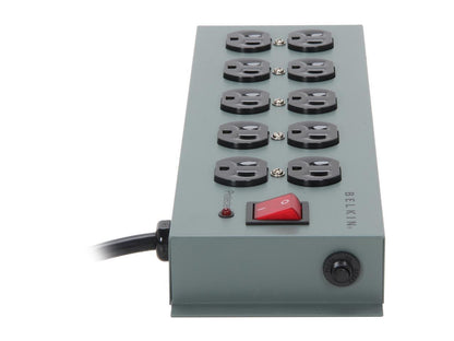 BELKIN F9D1000-15 15 ft. 10 Outlets 885 Joules Metal SurgeMaster