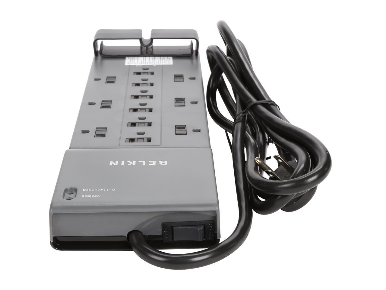BELKIN BE112234-08 8 Feet 12 Outlets 3960 Joules Surge Suppressor