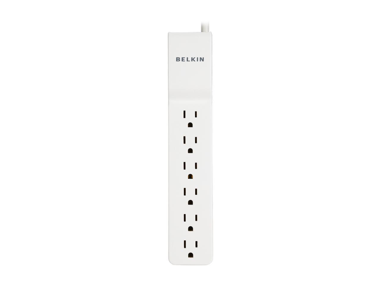 BELKIN BE106000-06-CM 6 ft. 6 Outlets 720 j Surge Suppressor