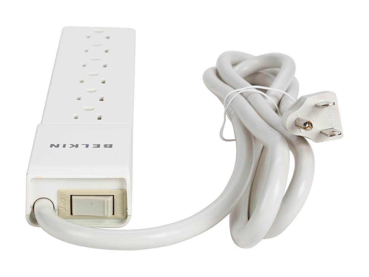 BELKIN BE106000-06-CM 6 ft. 6 Outlets 720 j Surge Suppressor