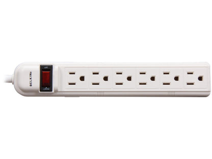 BELKIN F9P609-05R-DP 6 Outlets Power Console 5 Feet Cord Length