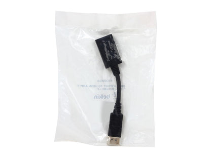 Belkin F2CD004B See Product Details Black Displayport to HDMI Adapter Cable Female to Male