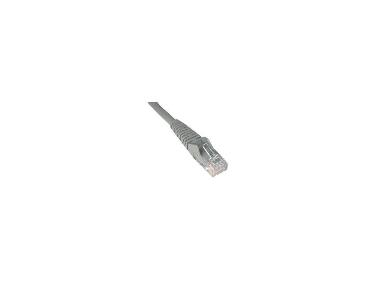 TRIPP LITE N201-014-GY 14 ft. Cat 6 Gray Cat6 Gigabit Gray Snagless Patch Cable